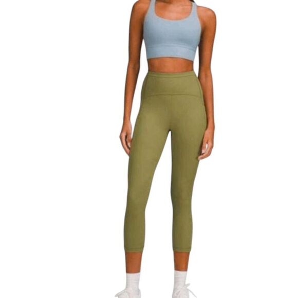 NWT LULULEMON ATHLETICA Swift Speed Hi-Rise Crop 'Full-On Luxtreme 21" Size 0 - Picture 1 of 7